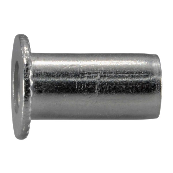Midwest Fastener Blind Nut Insert, M4-0.70 Thrd Sz, Aluminum, 8 PK 39781